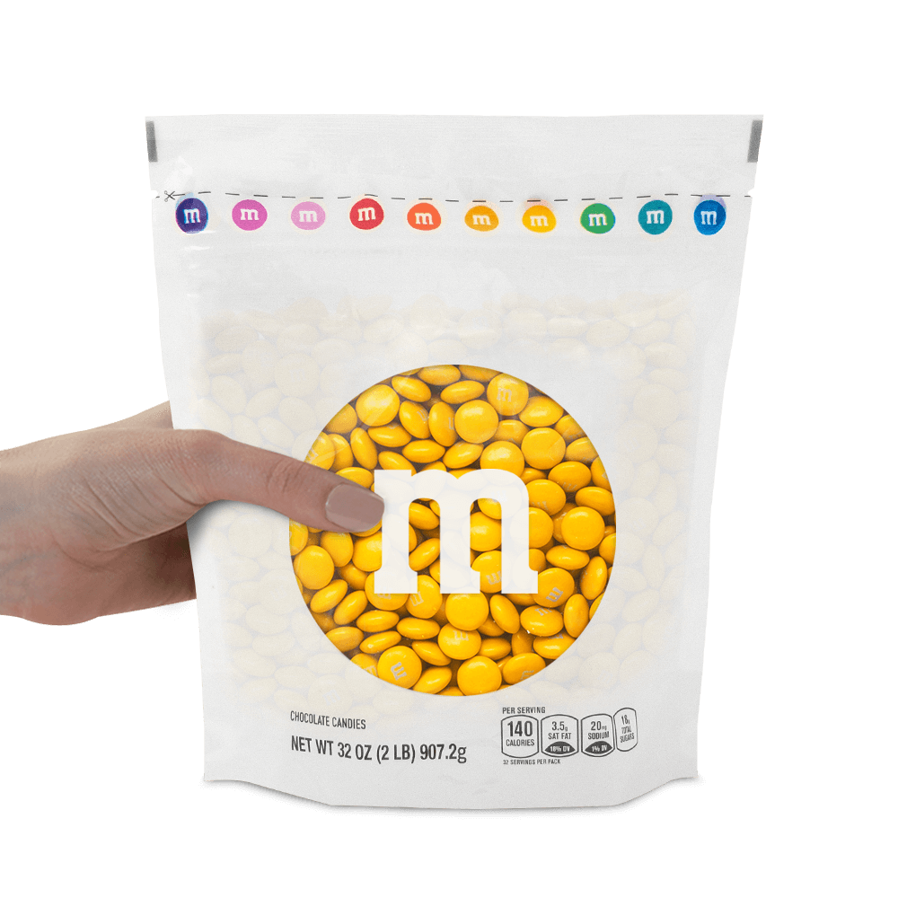 dark yellow M&M'S bulk candy 1