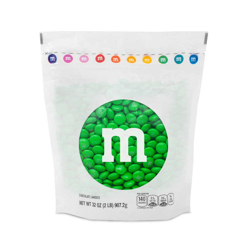 green M&M'S bulk candy 0