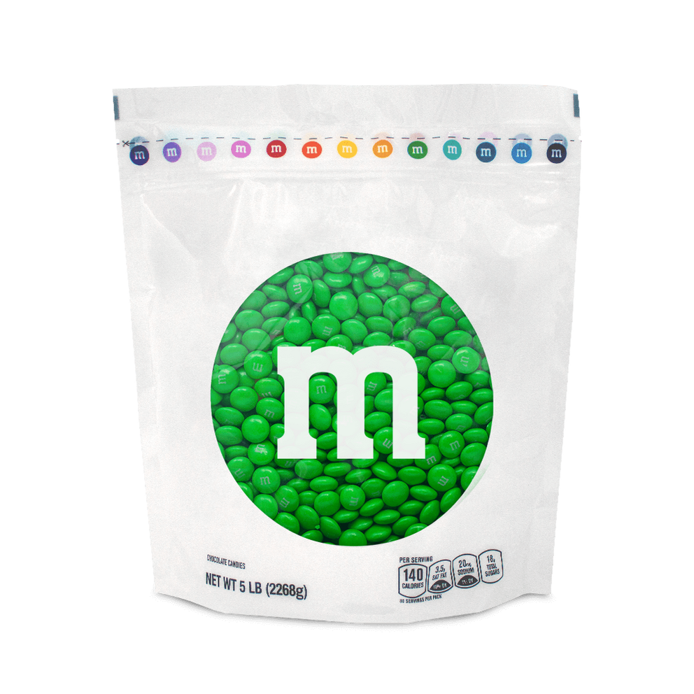 green M&M'S bulk candy 0