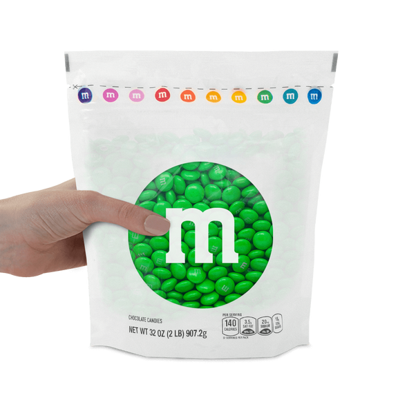 green M&M'S bulk candy 1