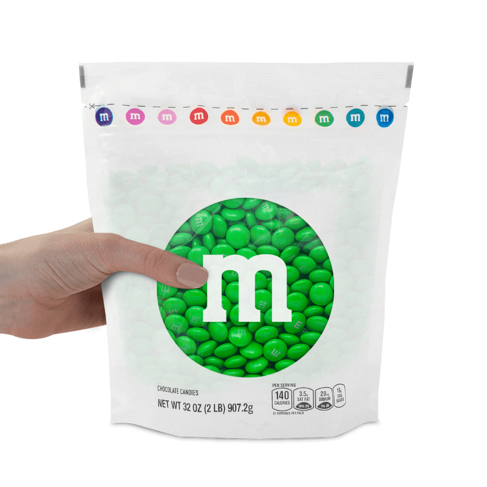 green M&M'S bulk candy 1