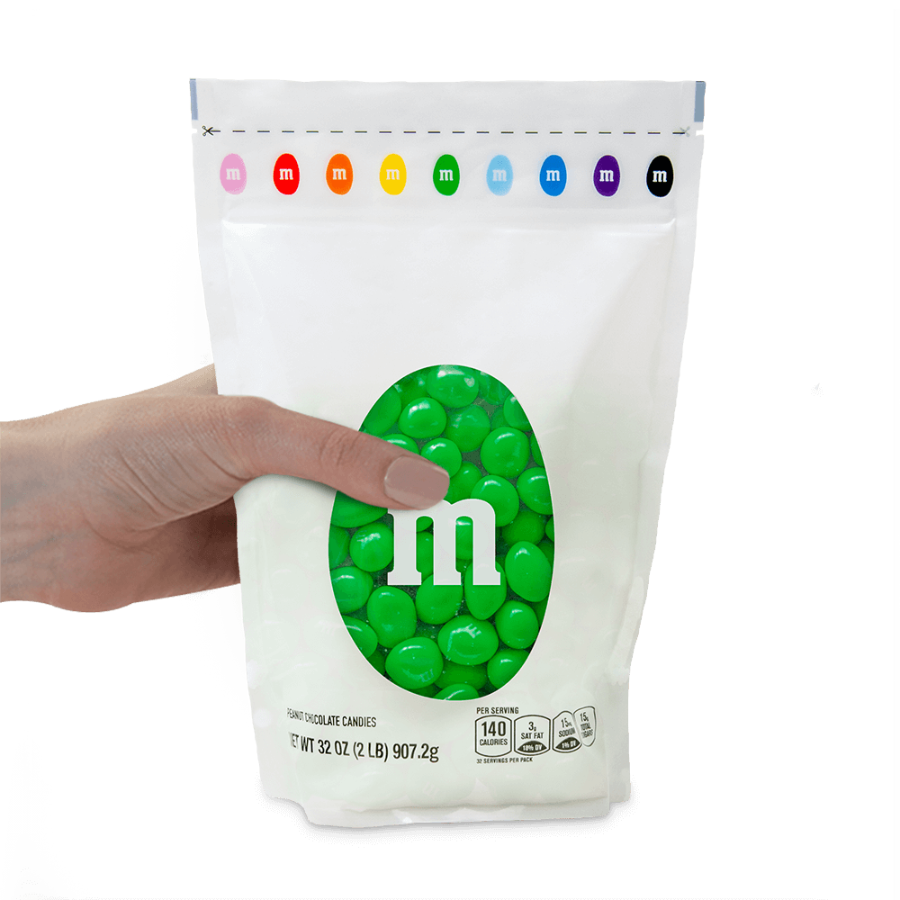 peanut M&M'S green candy 1