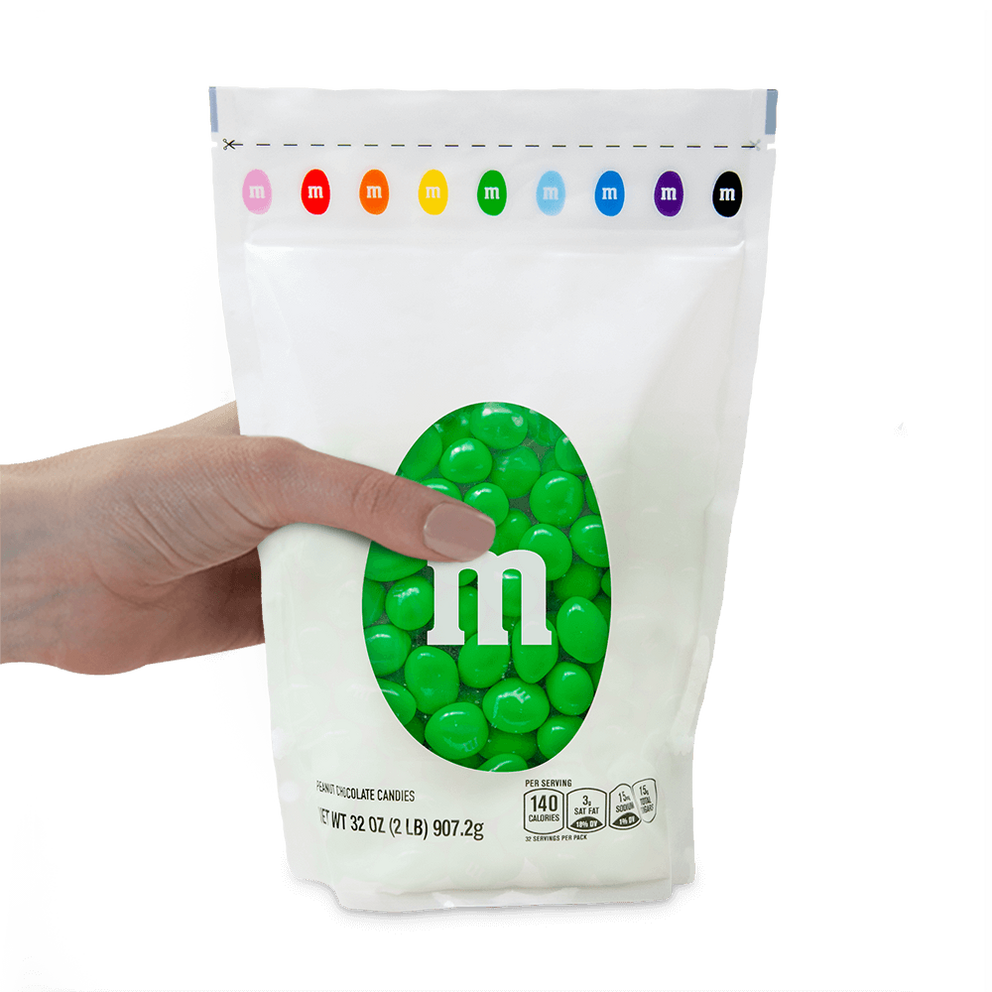 Peanut M&M'S Green Candy 1