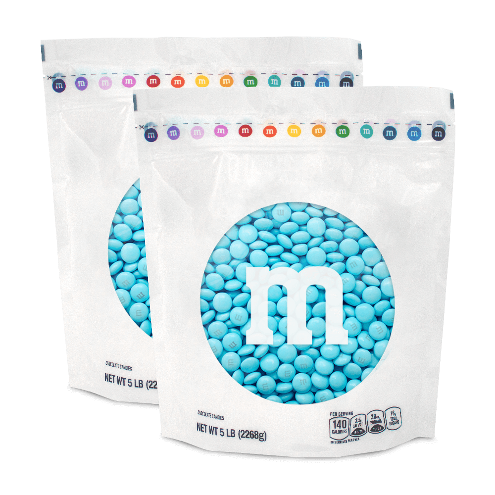 Light Blue M&M’S Bulk Candy