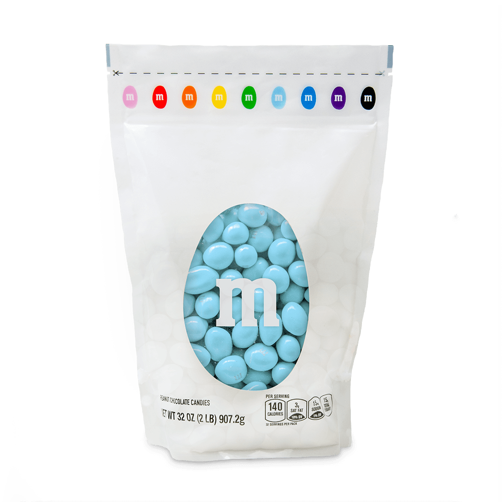 Peanut M&M'S Light Blue Candy