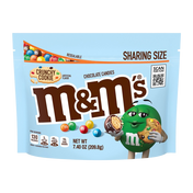 M&M'S New Crunchy Cookie Milk Chocolate Single Size Candy, 1.35 oz Pack