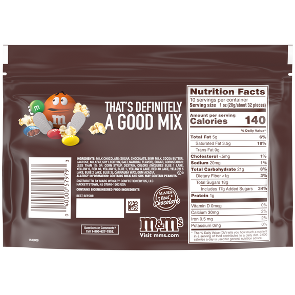 Milk Chocolate M&M'S, 10.7oz 1