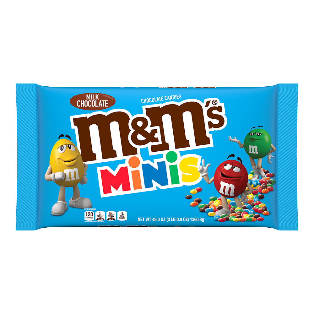 mini m&m bag