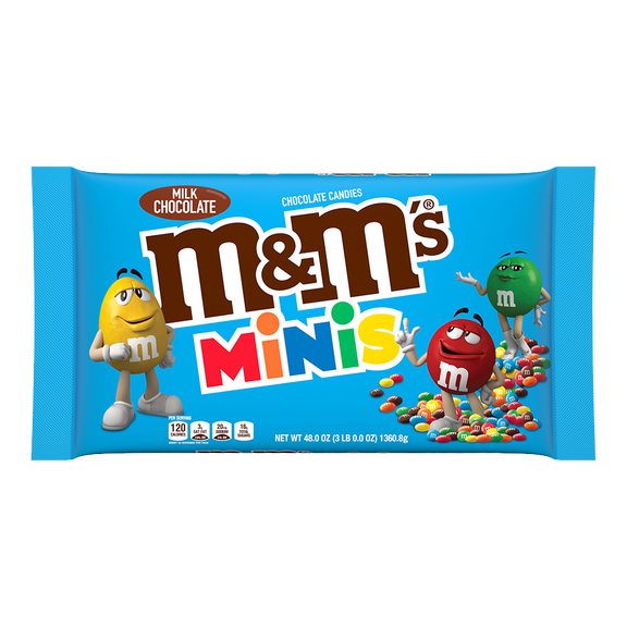 M&M's Mini Tubes Milk Chocolate - 24ct