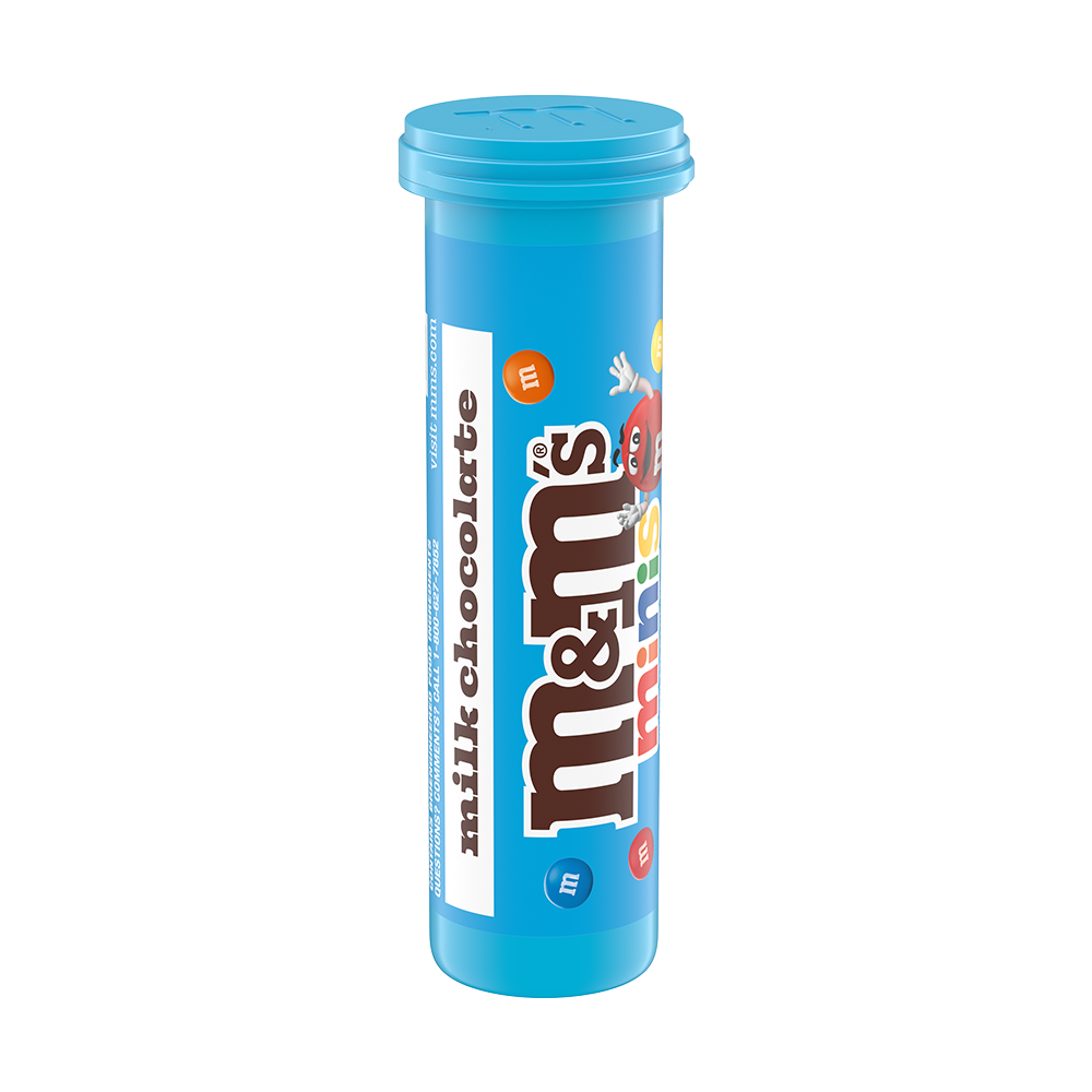 milk chocolate M&M'S minis candy tubes, 24 ct box (package may vary) 1