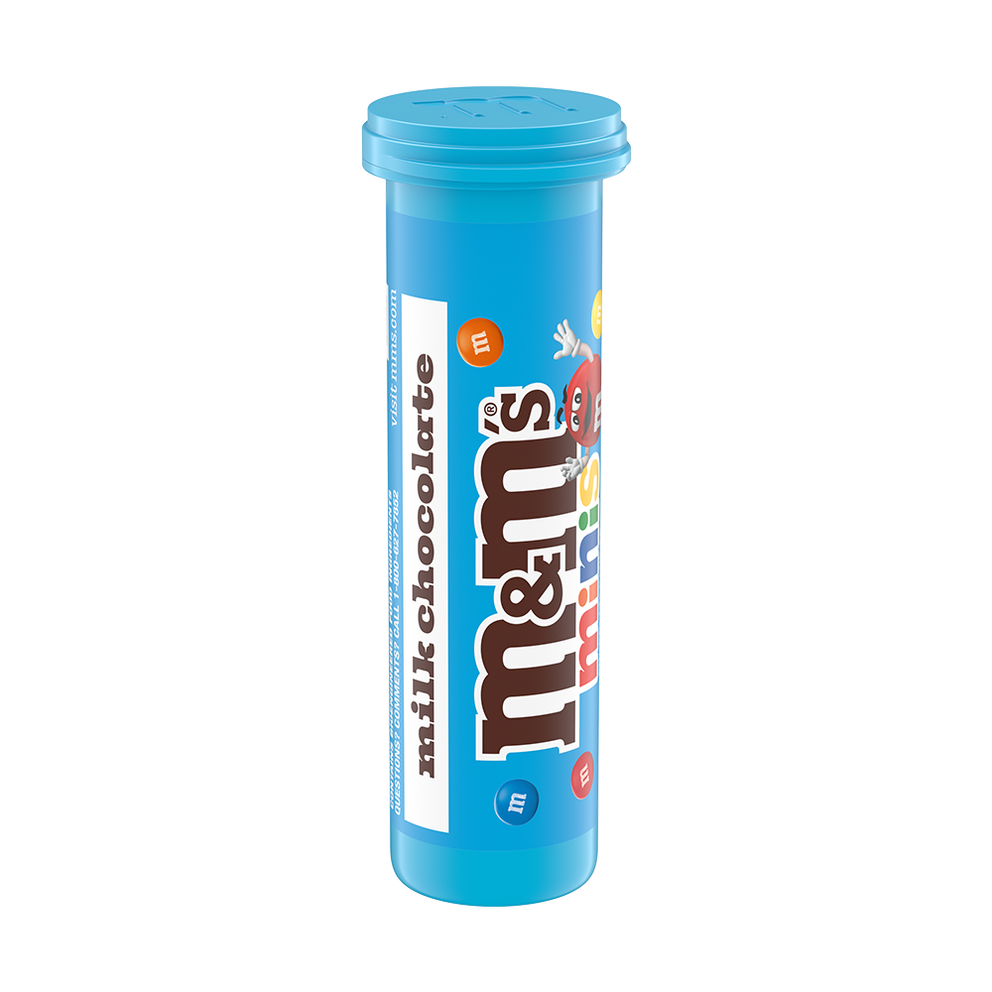 milk chocolate M&M'S minis candy tubes, 24 ct box (package may vary) 1