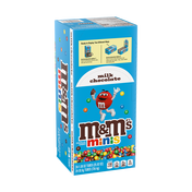 M&M'S MINIS Full Size Milk Chocolate Candy Resealable Tubes (1.08
