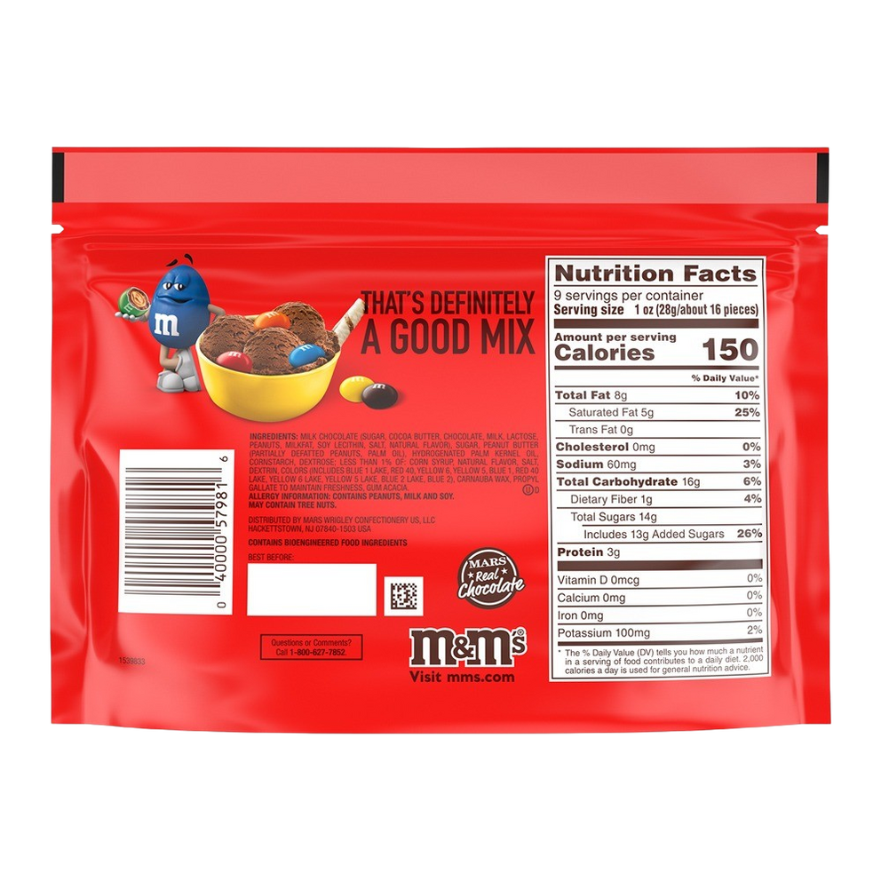 Peanut Butter M&M'S, 9.6oz 1