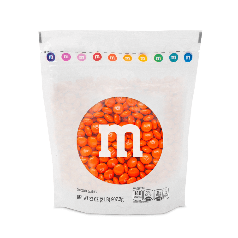orange M&M'S bulk candy 0