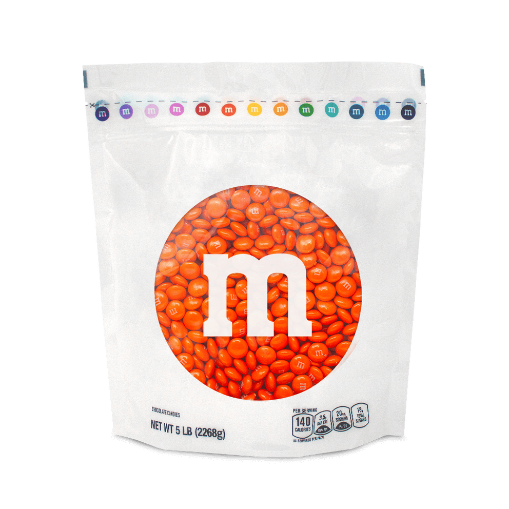 orange M&M'S bulk candy 0