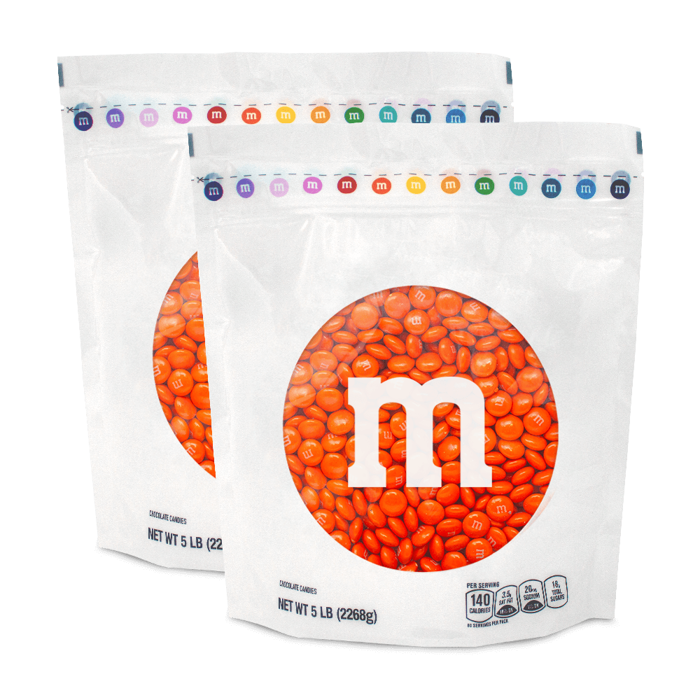 Orange M&M’S Bulk Candy