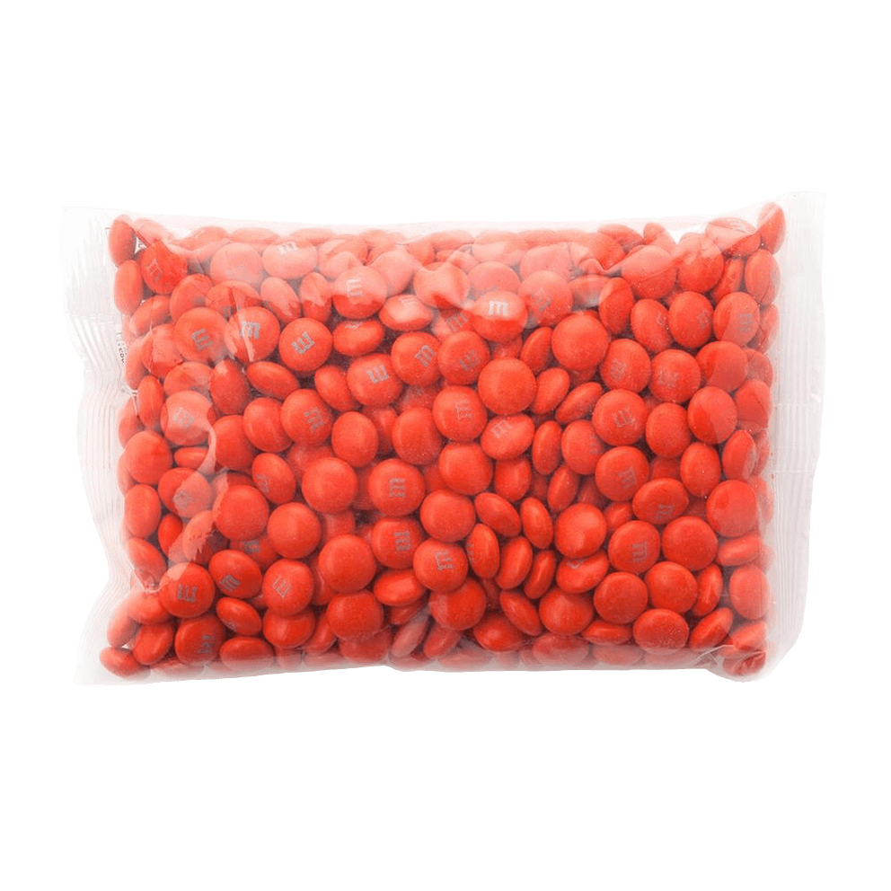 Solid Color M&Ms Orange – The Party Starts Here