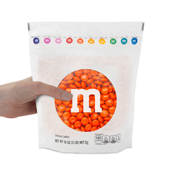 orange M&M'S bulk candy 1