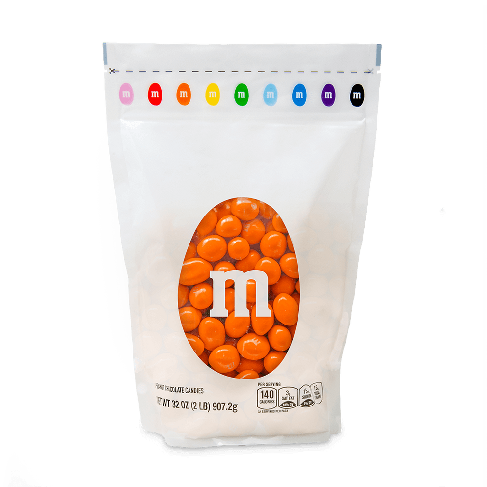 Peanut M&M'S Orange Candy