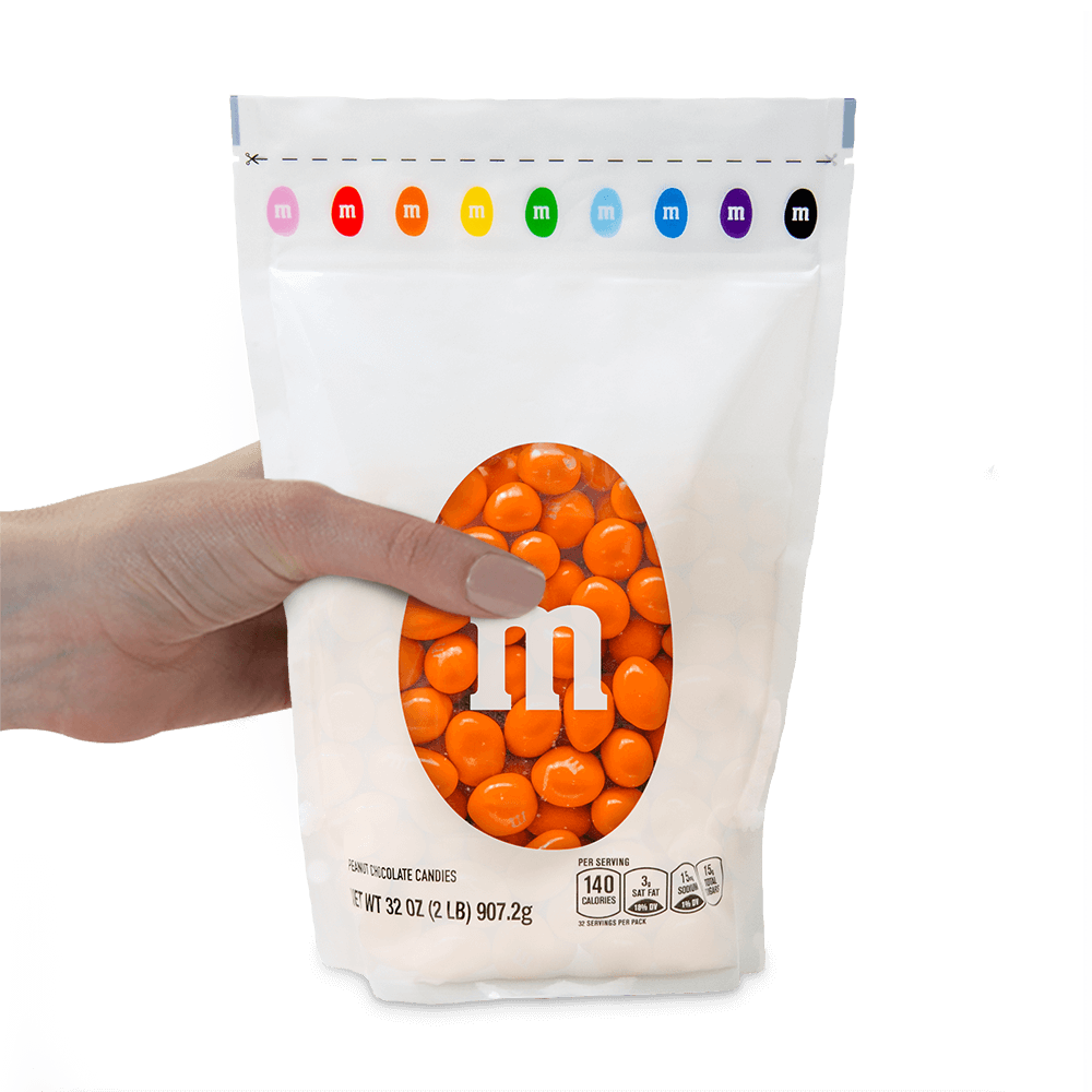peanut M&M'S orange candy 1