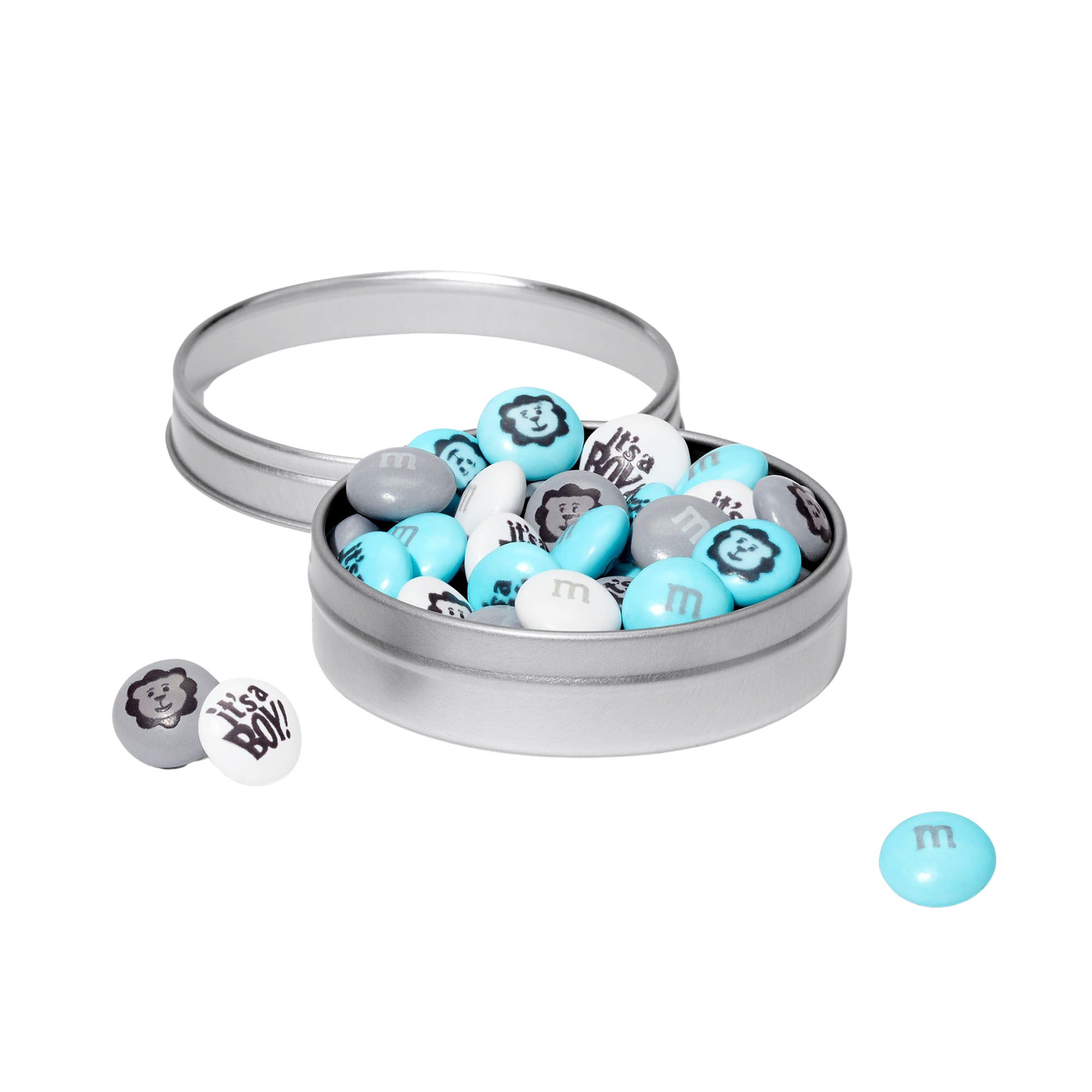 baby shower favors with personalized m&m's