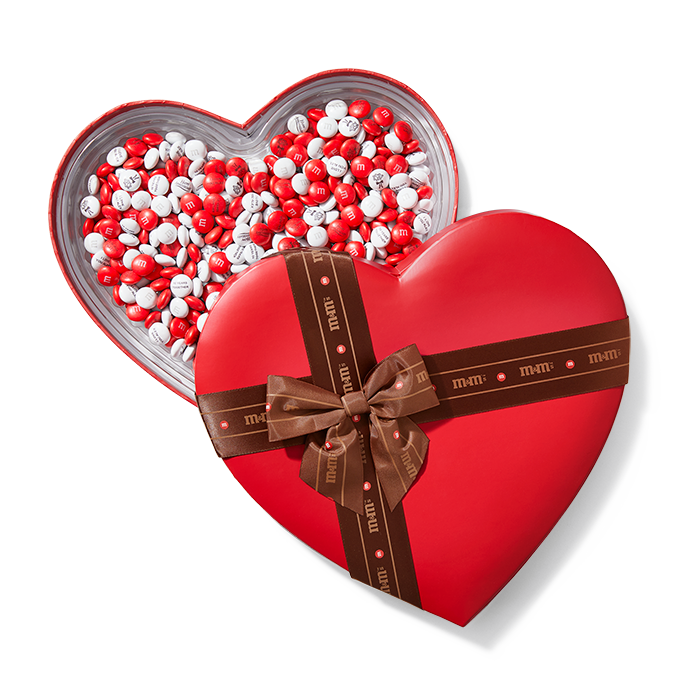 Heart Candy Gift Box with Bow 0