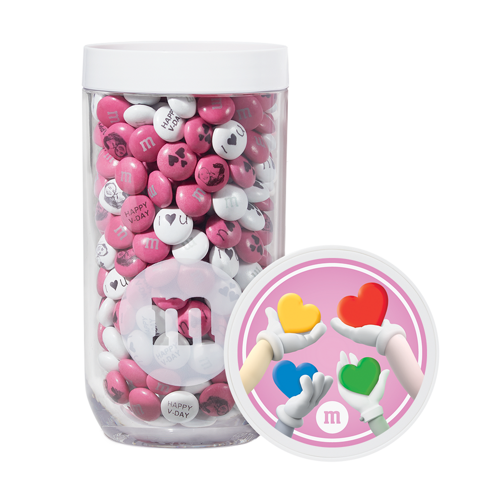 M&M'S Hearts Gift Jar 0