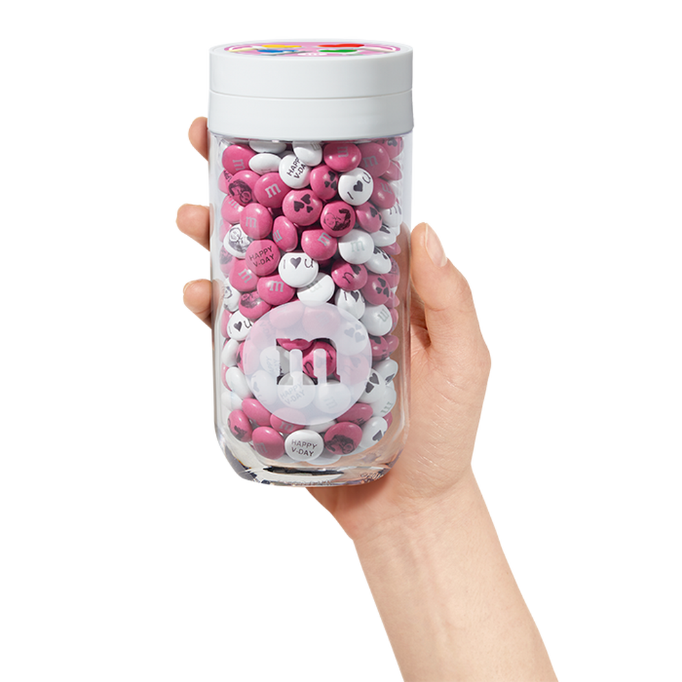 M&M'S Hearts Gift Jar 2