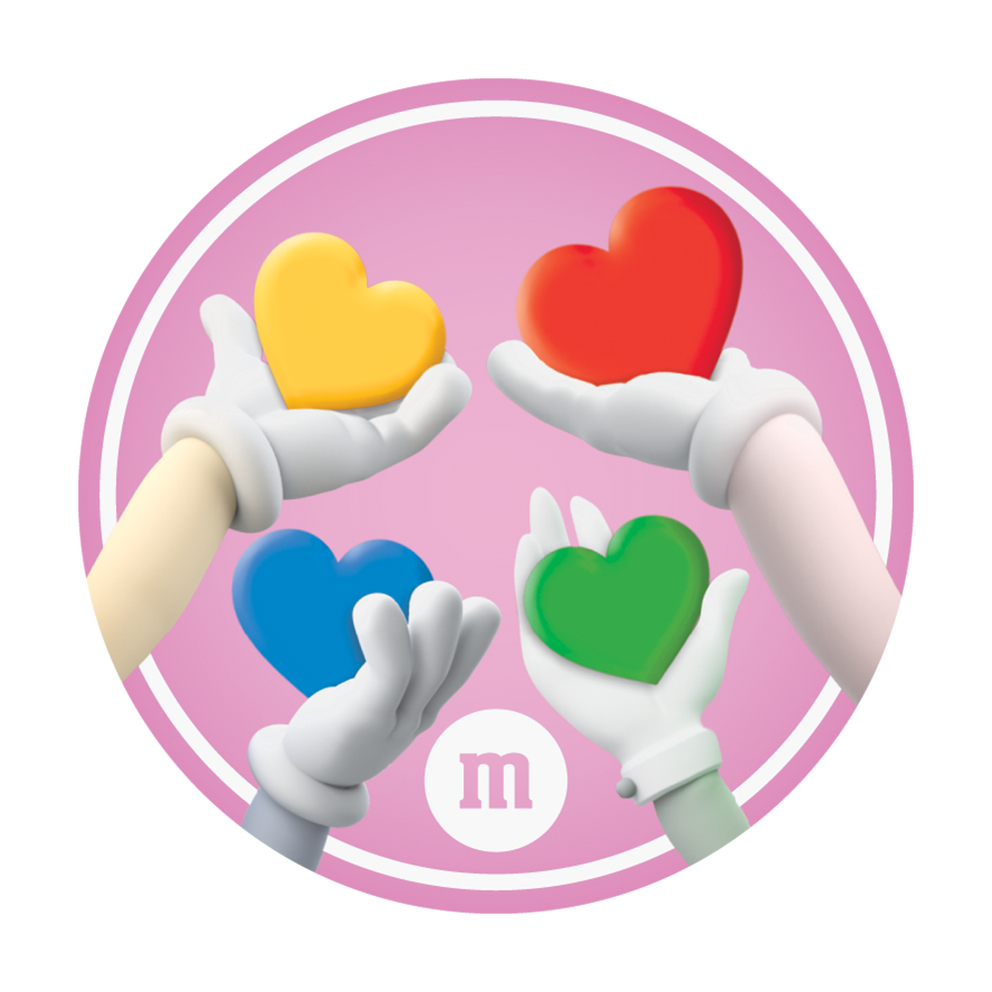 M&M'S hearts gift jar 1