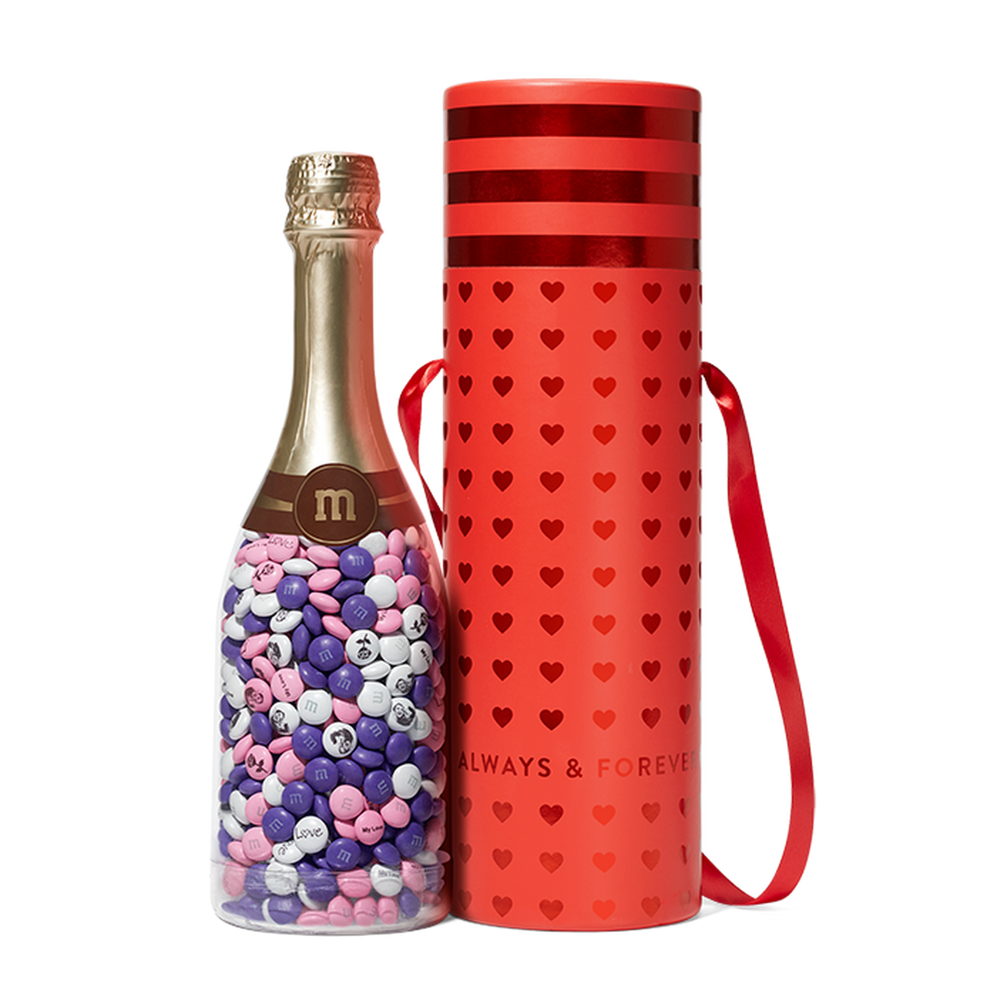 M&Ms Always & Forever Gift Bottle