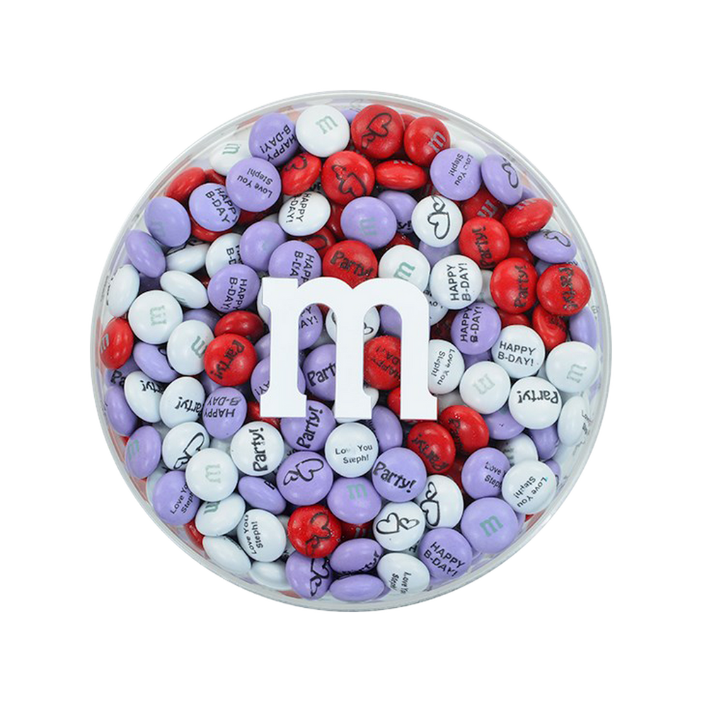 Mars Inc M&M's Yellow And Red M&M Candy Dispenser