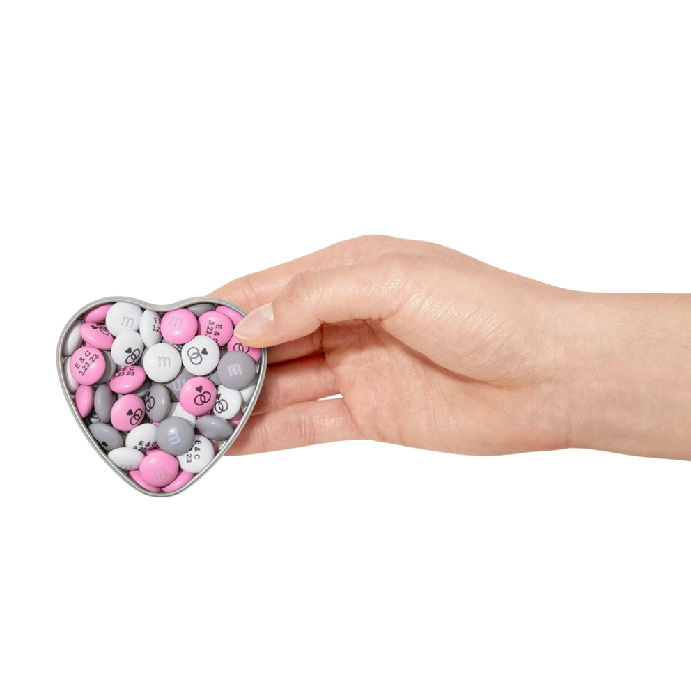 silver heart favor tins 2