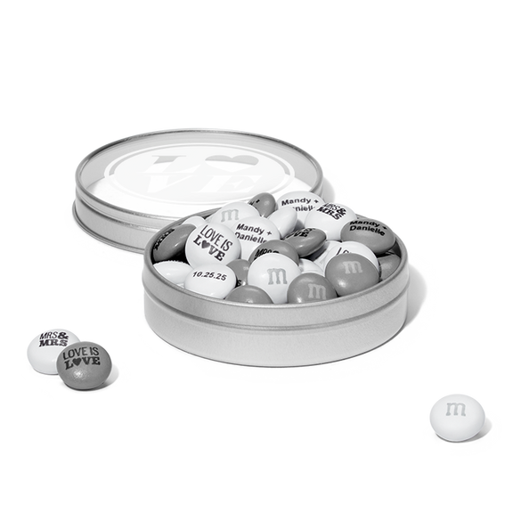 silver love favor tins 1