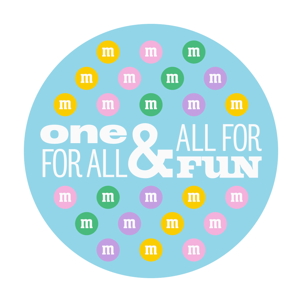 M&M'S all for fun gift jar 1