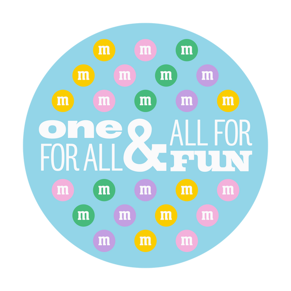 M&M'S All For Fun Gift Jar 1