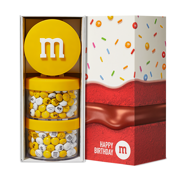 Stack M Birthday Gift Box 0