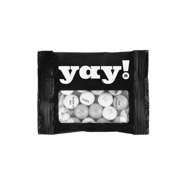 black YAY! party favors