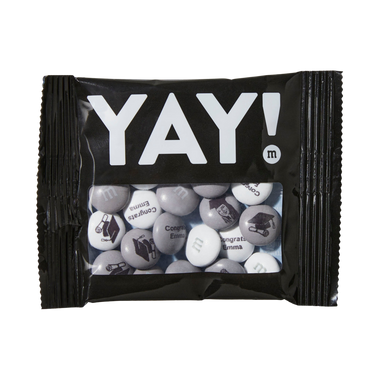 black YAY! party favors