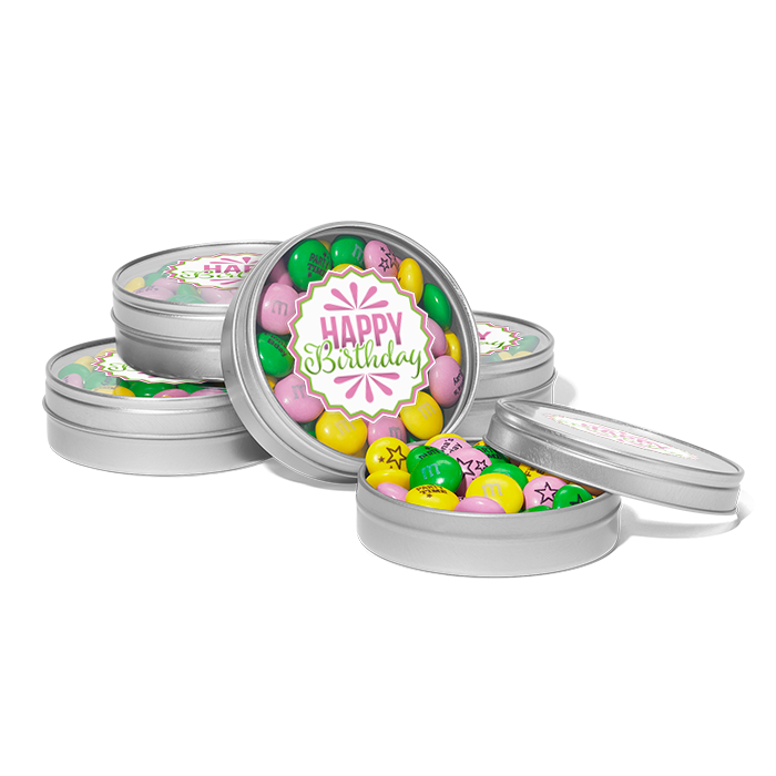Birthday Party Favor Tins