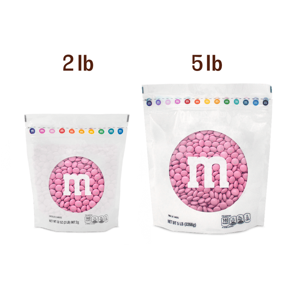 Pink M&M'S Bulk Candy 2