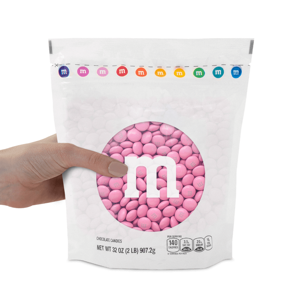 pink M&M'S bulk candy 1