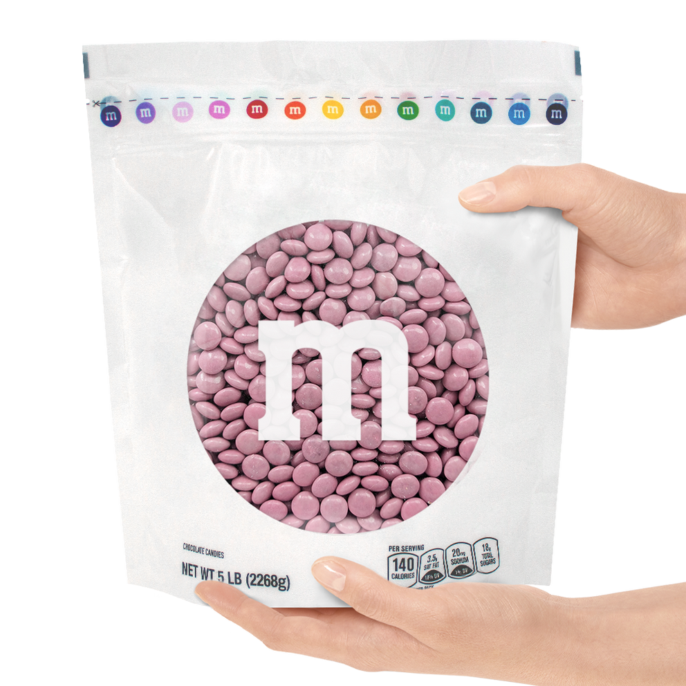 pink M&M'S bulk candy 1