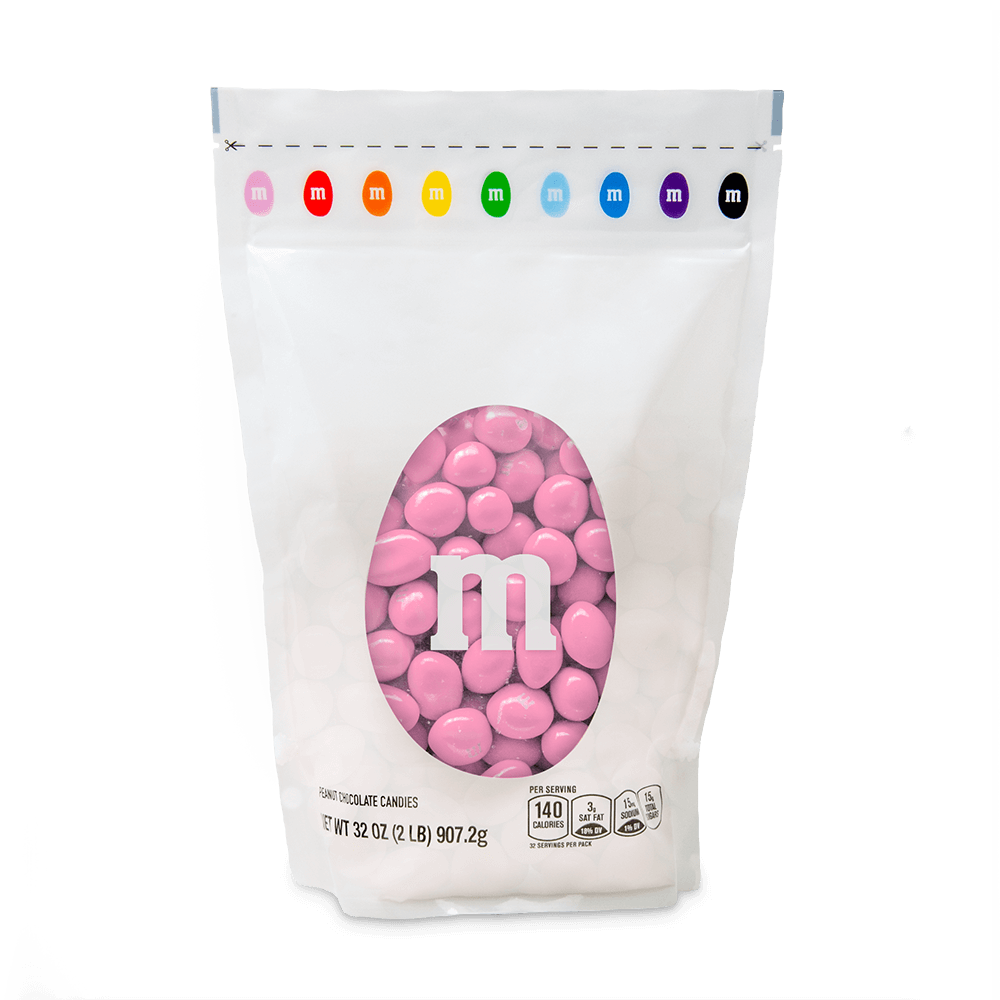M&M's Candy Milk Chocolate - All Colors - (Pink, Blue, Gold