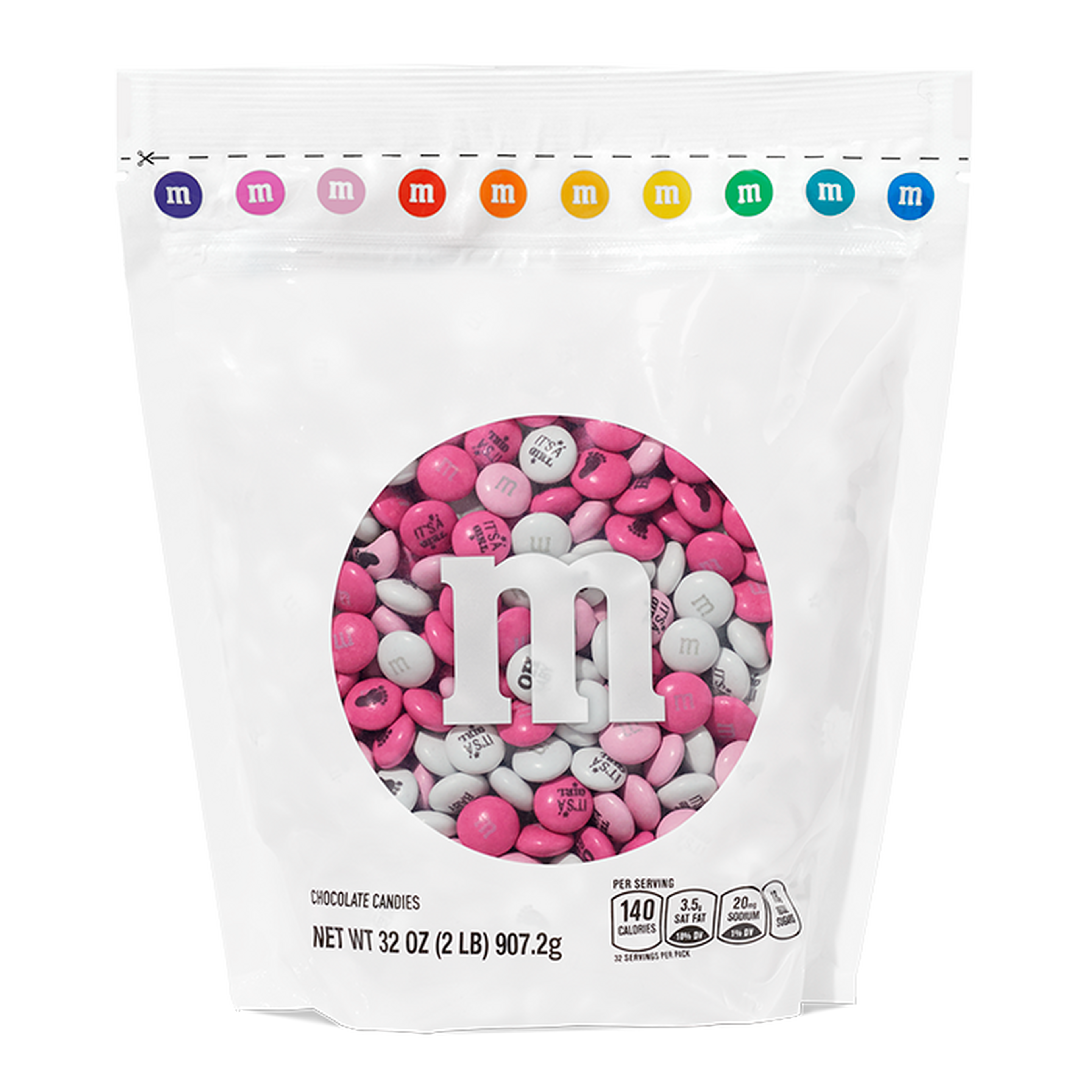 M&Ms Milk Chocolate Light Purple Candy - 5lbs of Bulk Candy in Resealable Pack F