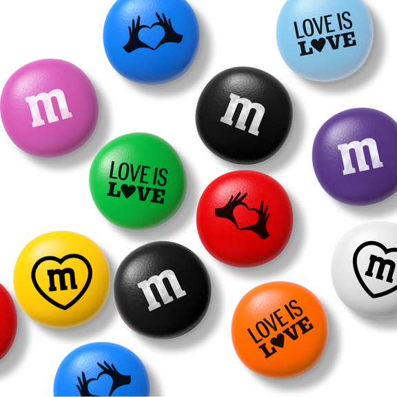 pride M&M’S bulk candy 1