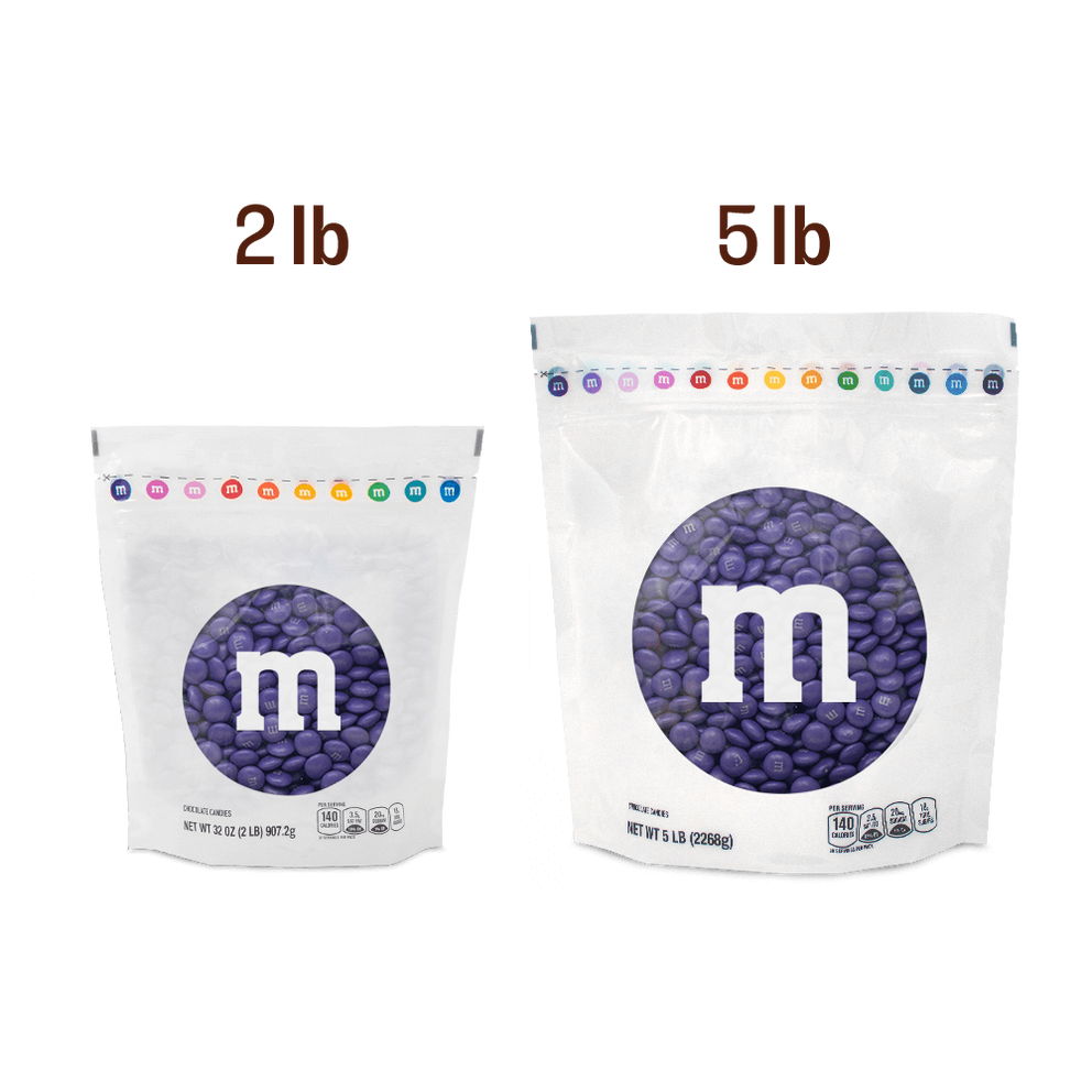 purple M&M'S bulk candy 2