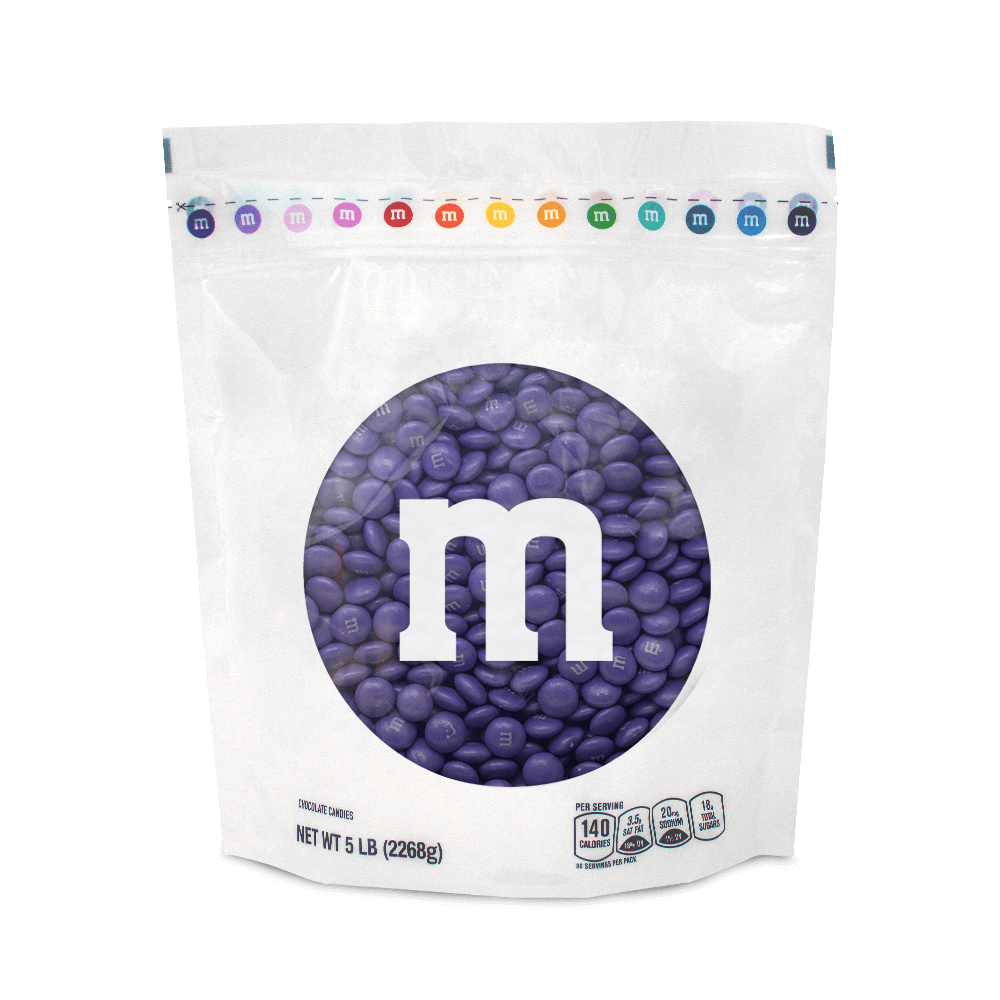 purple M&M'S bulk candy 0