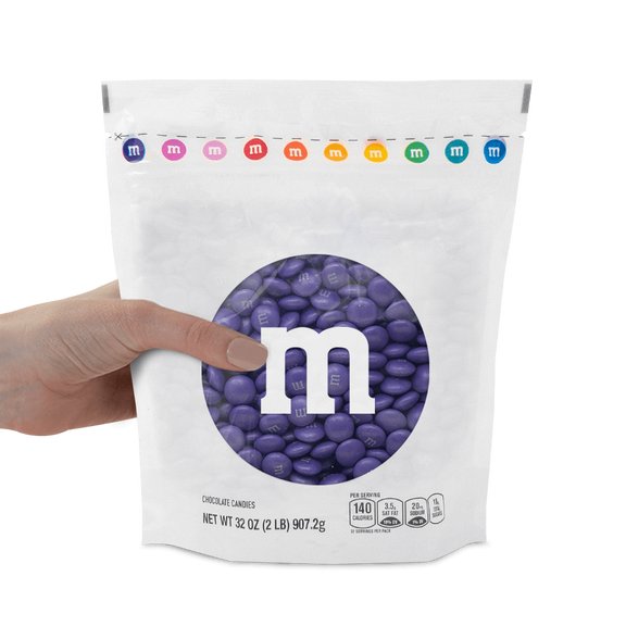 purple M&M'S bulk candy 1