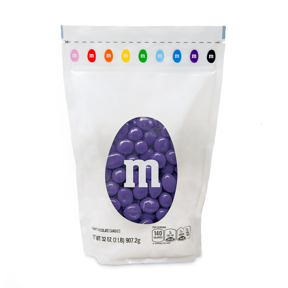 Peanut M&M'S Purple Candy