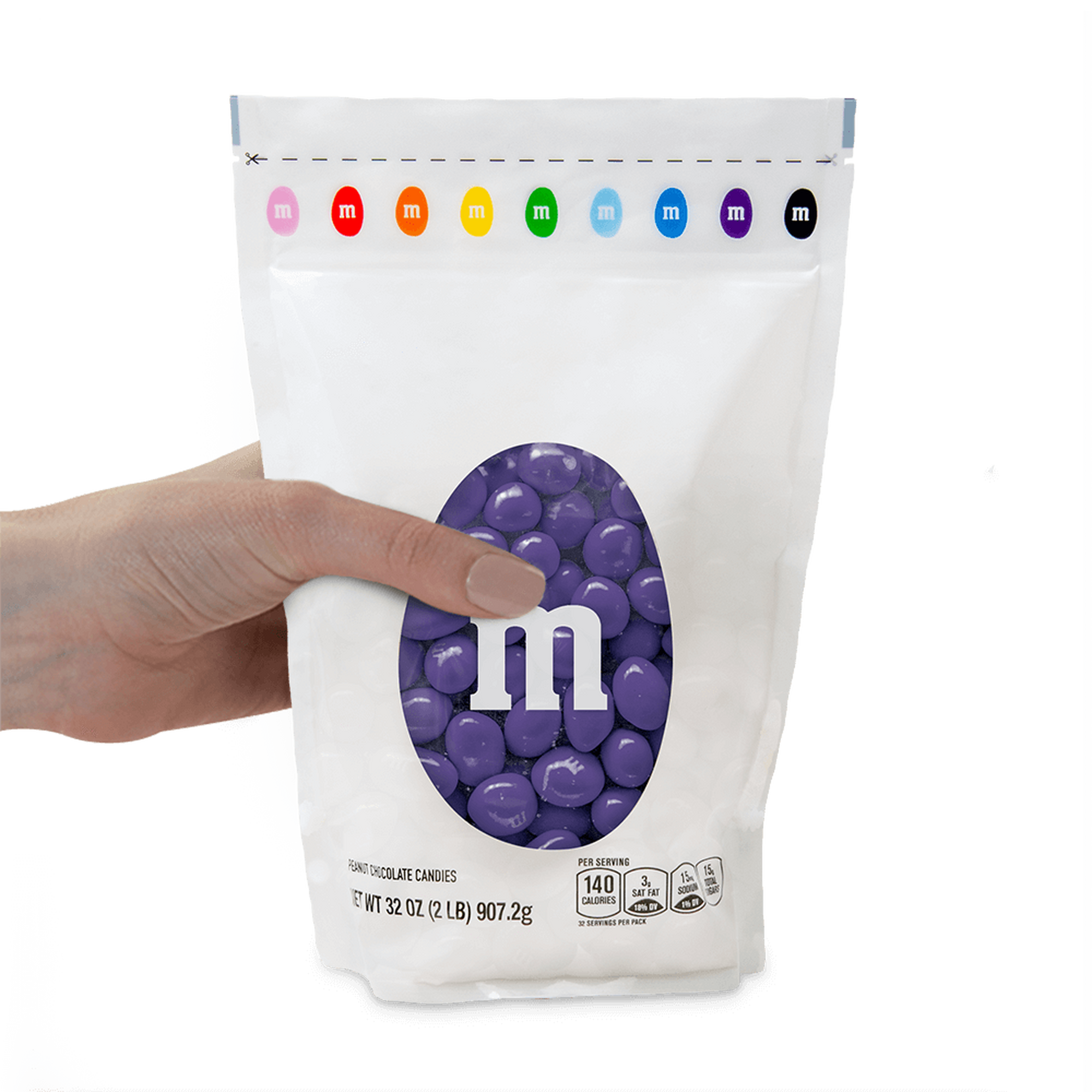 peanut M&M'S purple candy 1